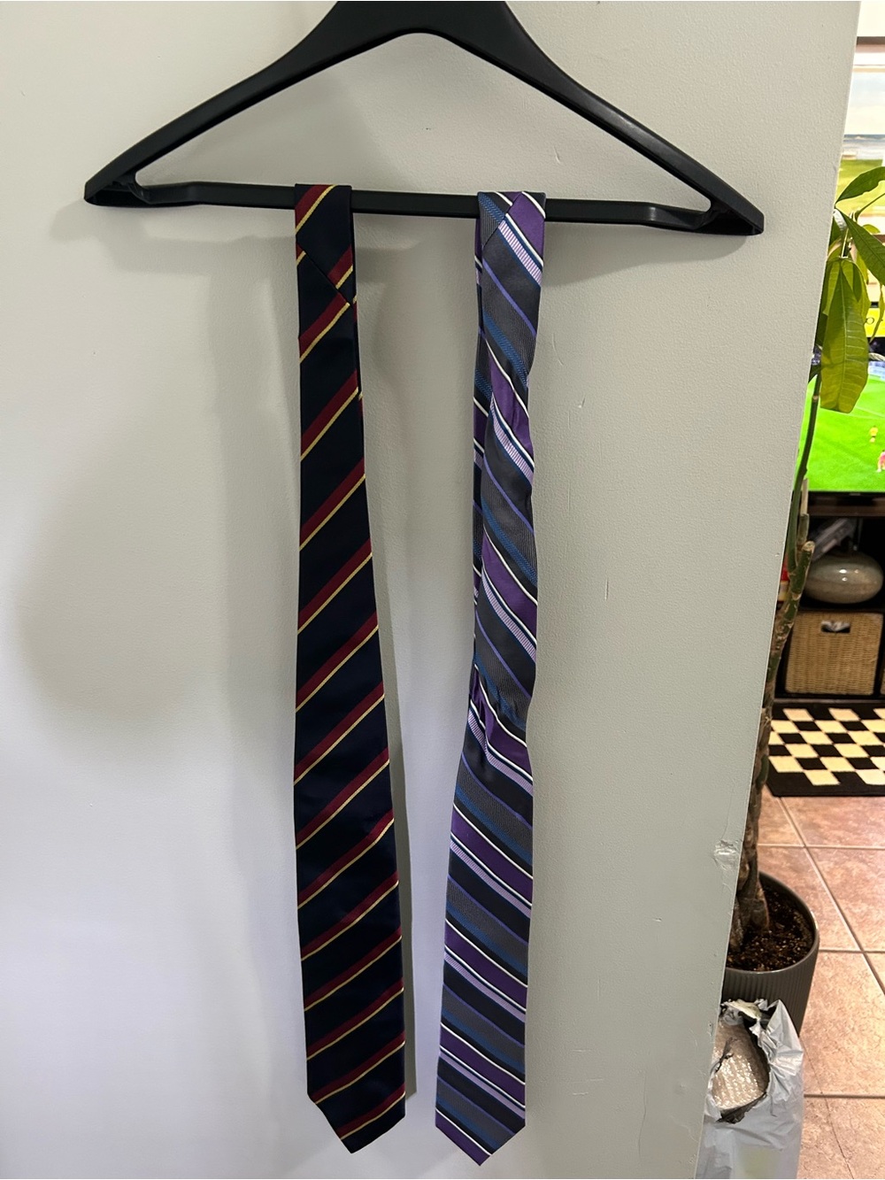 Men’s 100% Silk Tie Bundle - Set of 2 (Joseph Abboud & Kongsberg)